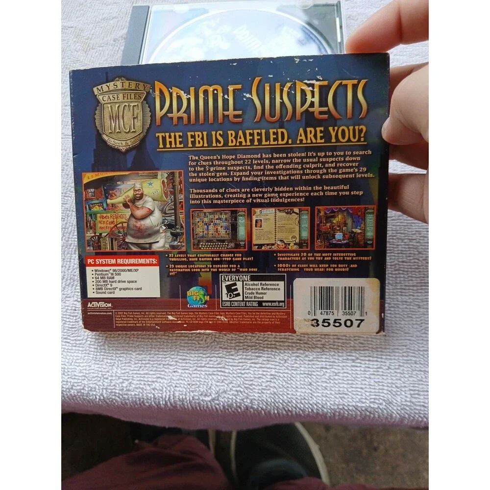 Mystery Case Files Prime Suspects - Hidden Object Puzzle PC Game Video Everyone